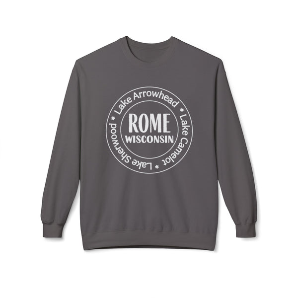 Rome Wisconsin Tri Lakes Fleece Crewneck Sweatshirt