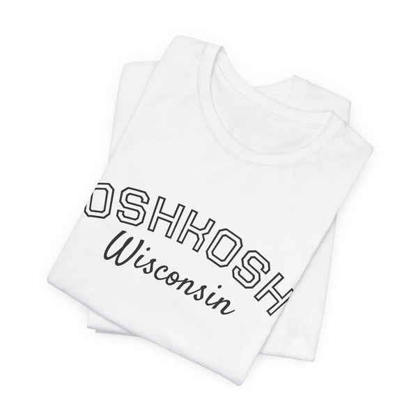 Oshkosh Wisconsin Tee – Vintage College-Style City Shirt