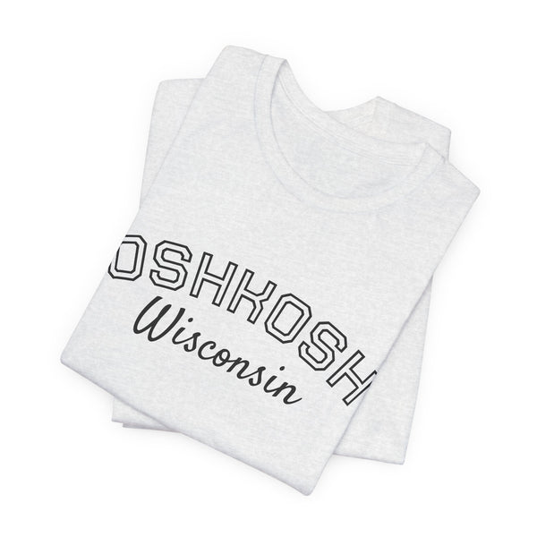 Oshkosh Wisconsin Tee – Vintage College-Style City Shirt
