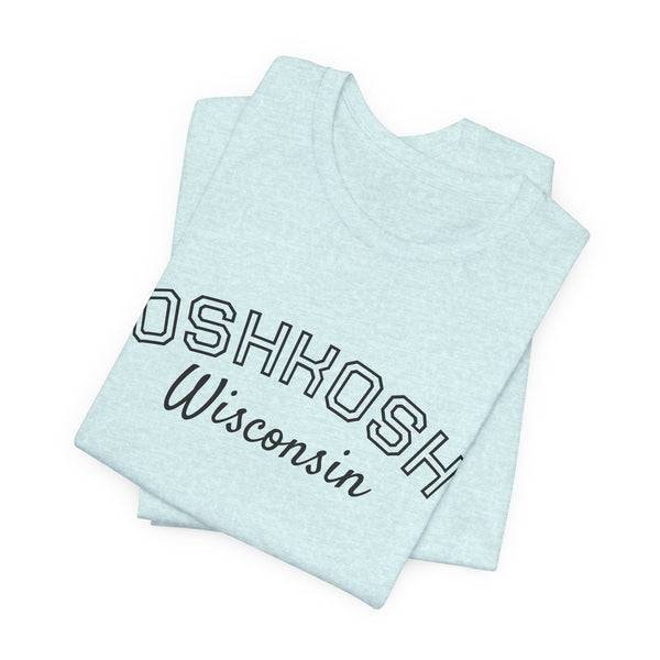 Oshkosh Wisconsin Tee – Vintage College-Style City Shirt