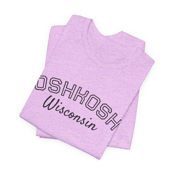 Oshkosh Wisconsin Tee – Vintage College-Style City Shirt