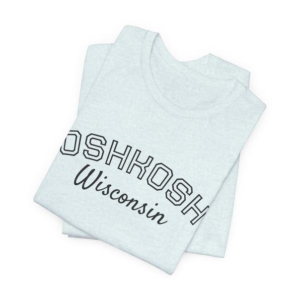 Oshkosh Wisconsin Tee – Vintage College-Style City Shirt