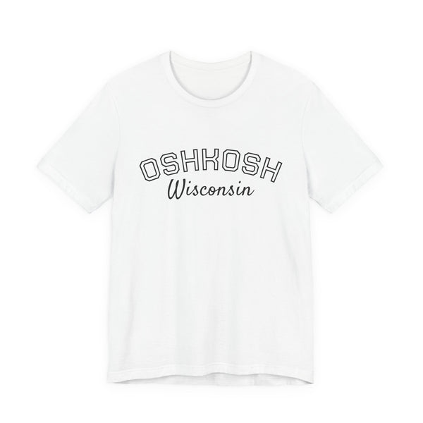 Oshkosh Wisconsin Tee – Vintage College-Style City Shirt