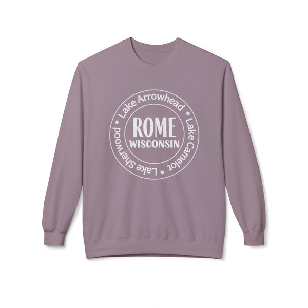 Rome Wisconsin Tri Lakes Fleece Crewneck Sweatshirt
