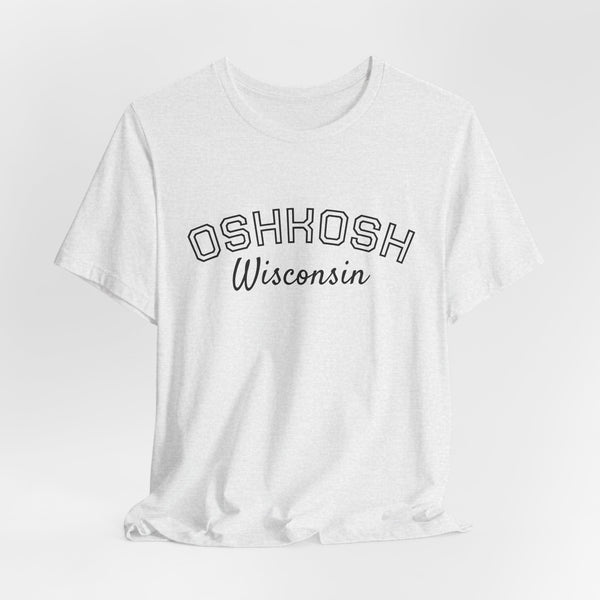 Oshkosh Wisconsin Tee – Vintage College-Style City Shirt