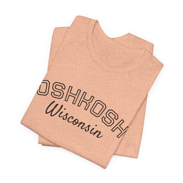 Oshkosh Wisconsin Tee – Vintage College-Style City Shirt