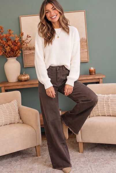 Judy Blue Washed Brown Jeans That Mean Business