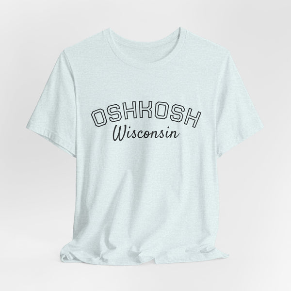Oshkosh Wisconsin Tee – Vintage College-Style City Shirt