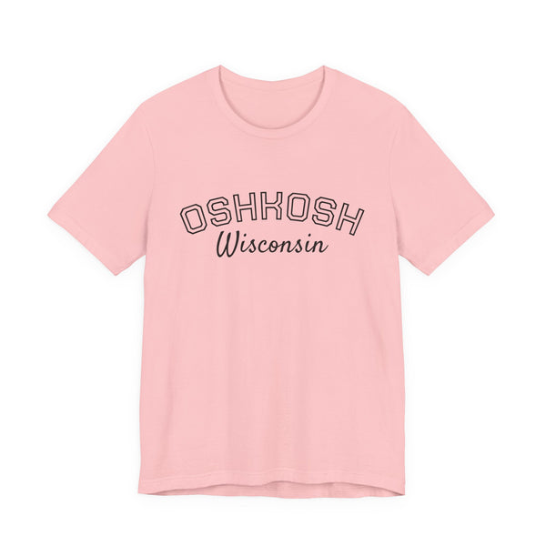 Oshkosh Wisconsin Tee – Vintage College-Style City Shirt