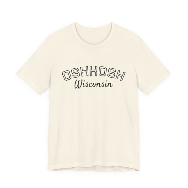 Oshkosh Wisconsin Tee – Vintage College-Style City Shirt