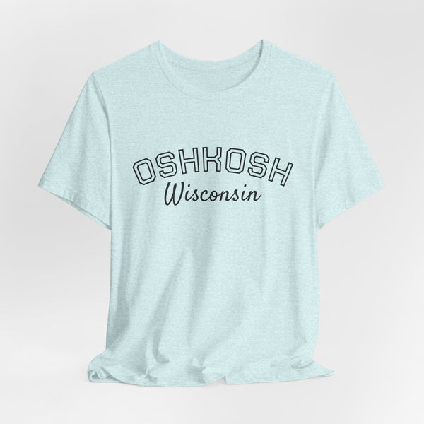 Oshkosh Wisconsin Tee – Vintage College-Style City Shirt