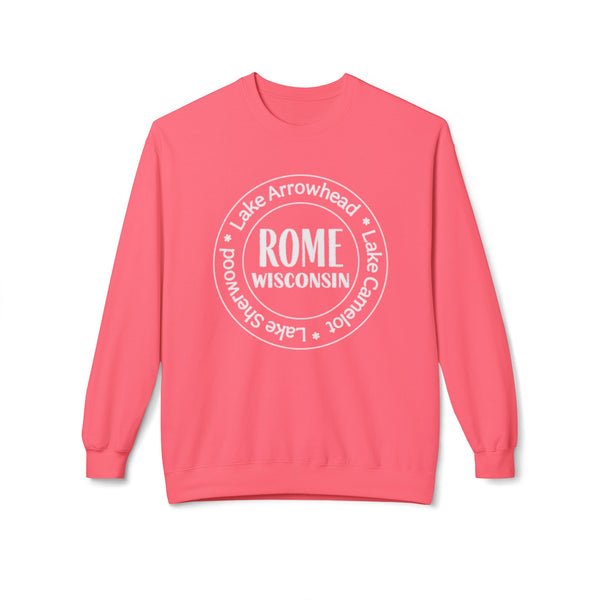 Rome Wisconsin Tri Lakes Fleece Crewneck Sweatshirt