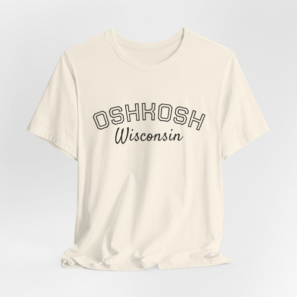Oshkosh Wisconsin Tee – Vintage College-Style City Shirt