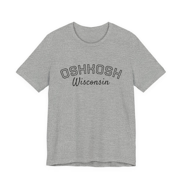 Oshkosh Wisconsin Tee – Vintage College-Style City Shirt