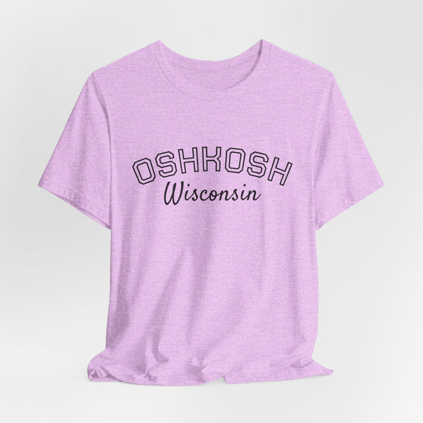 Oshkosh Wisconsin Tee – Vintage College-Style City Shirt