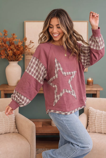 Starry Eyed Pullover Sweatshirt